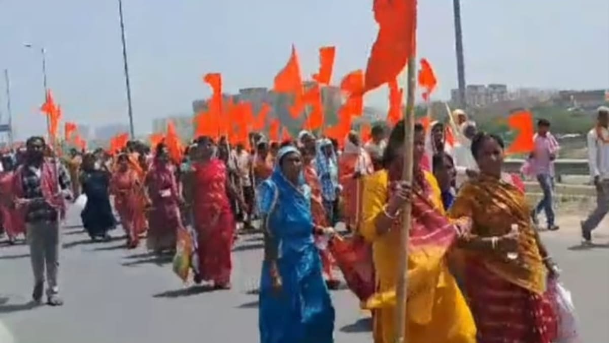 पटना में छत्रपति शिवाजी की प्रतिमा लगाने की मांग को लेकर बिहार में प्रदर्शन तेज