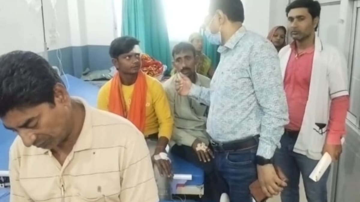 नेशनल हाईवे पर बस-ट्रक की टक्कर में सात लोग जख्मी, अस्पताल में भर्ती