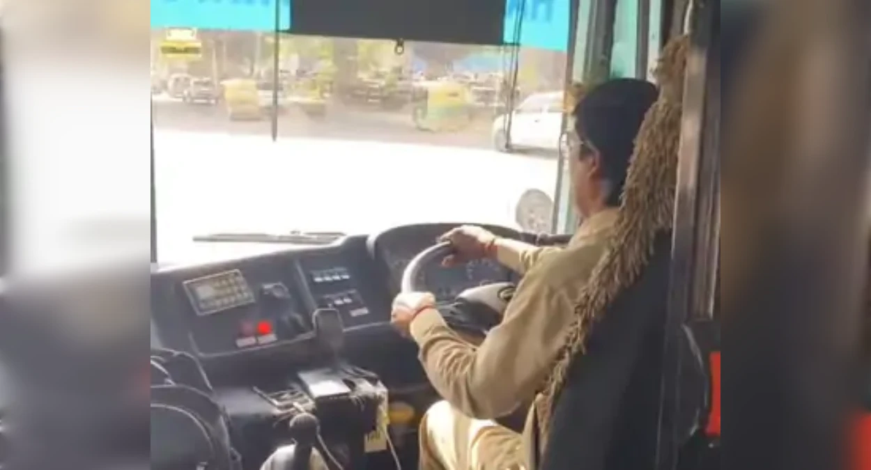 हरियाणा रोडवेज: बीच सड़क पर भिड़े ड्राइवर-कंडक्टर, ढाबे पर बस रोकने के चक्कर में यात्रियों की जान जोखिम में डाली