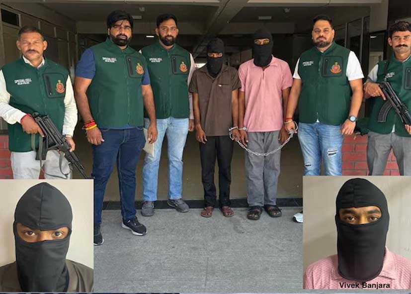 दिल्ली में बड़ी आतंकी साजिश नाकाम, स्पेशल सेल ने शहजाद भट्टी गैंग से जुड़े दो ISI ऑपरेटिव को किया गिरफ्तार