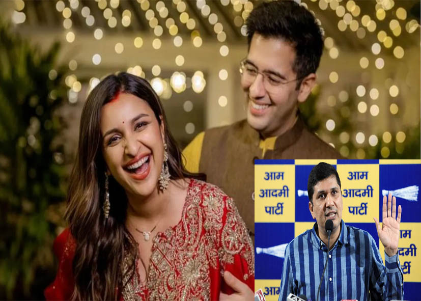 सौरभ भारद्वाज का राघव चड्ढा पर निशाना, कहा- परिणीति चोपड़ा से शादी भी इसलिए हो पाई क्योंकि…