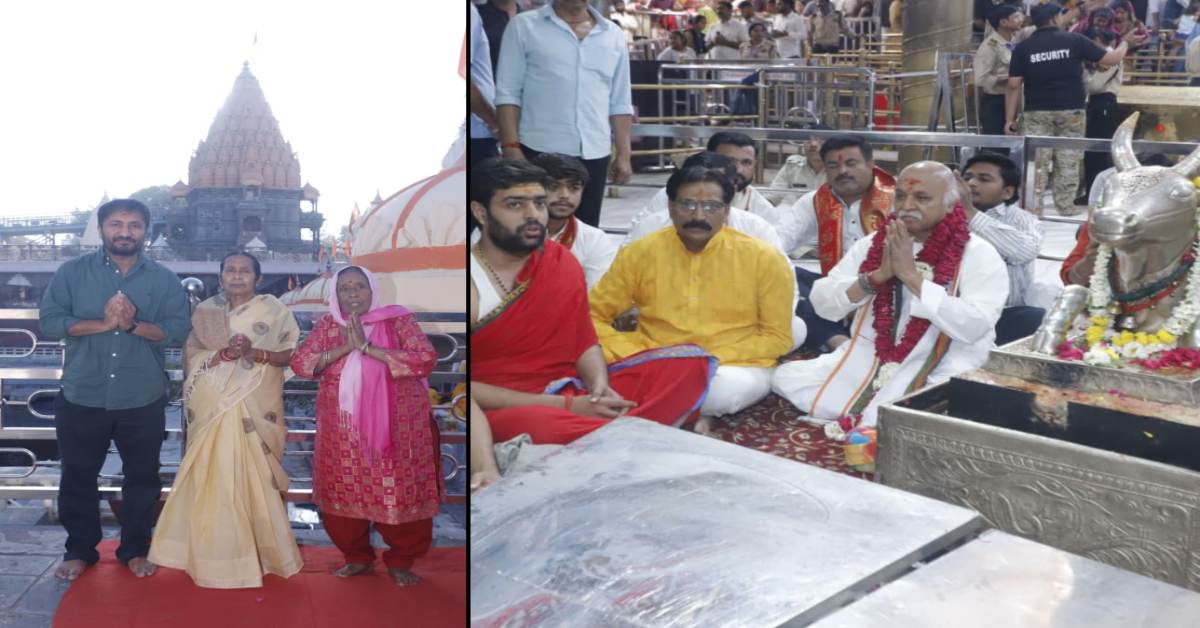 महाकाल के दर पर पद्मश्री आनंद कुमार और प्रवीण तोगड़िया: भगवान महाकालेश्वर के दर्शन कर लिया आशीर्वाद, मंदिर समिति की व्यवस्थाओं की सरहाना की