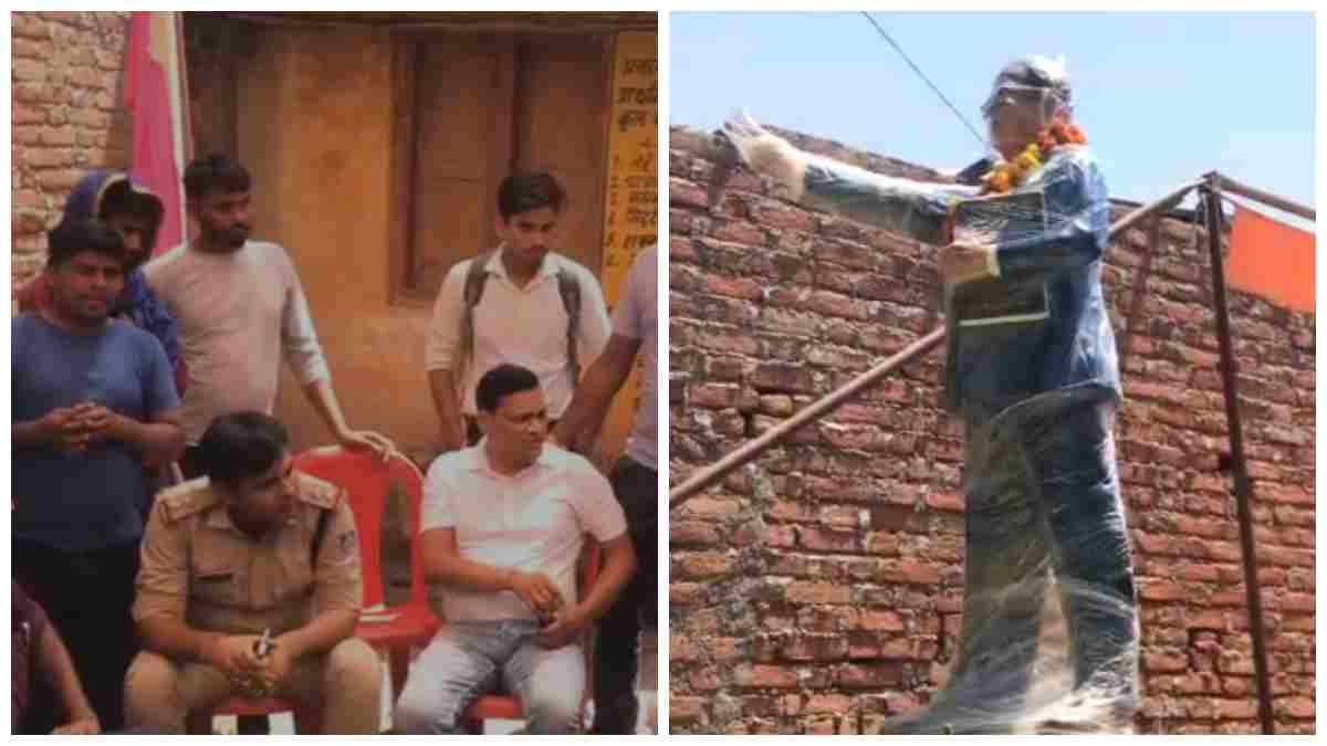 अंबेडकर जयंती पर माहौल बिगाड़ने की कोशिश: सतना में रातोंरात लगाई प्रतिमा, सीधी में रैली निकालने से पहले दो पक्षों में हुआ विवाद  