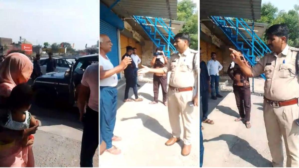 टीआई धाकड़ की धाकड़गिरीः बिना वारंट घर में घुसी पुलिस ने महिला को दी धमकी, VIDEO वायरल