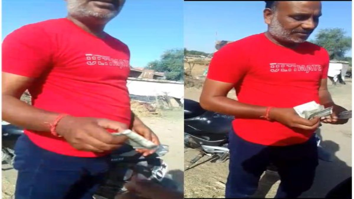 रिश्वतखोरीः PM आवास योजना के नाम पर 10 हजार का रिश्वत लेते सहायक सचिव का वीडियो वायरल