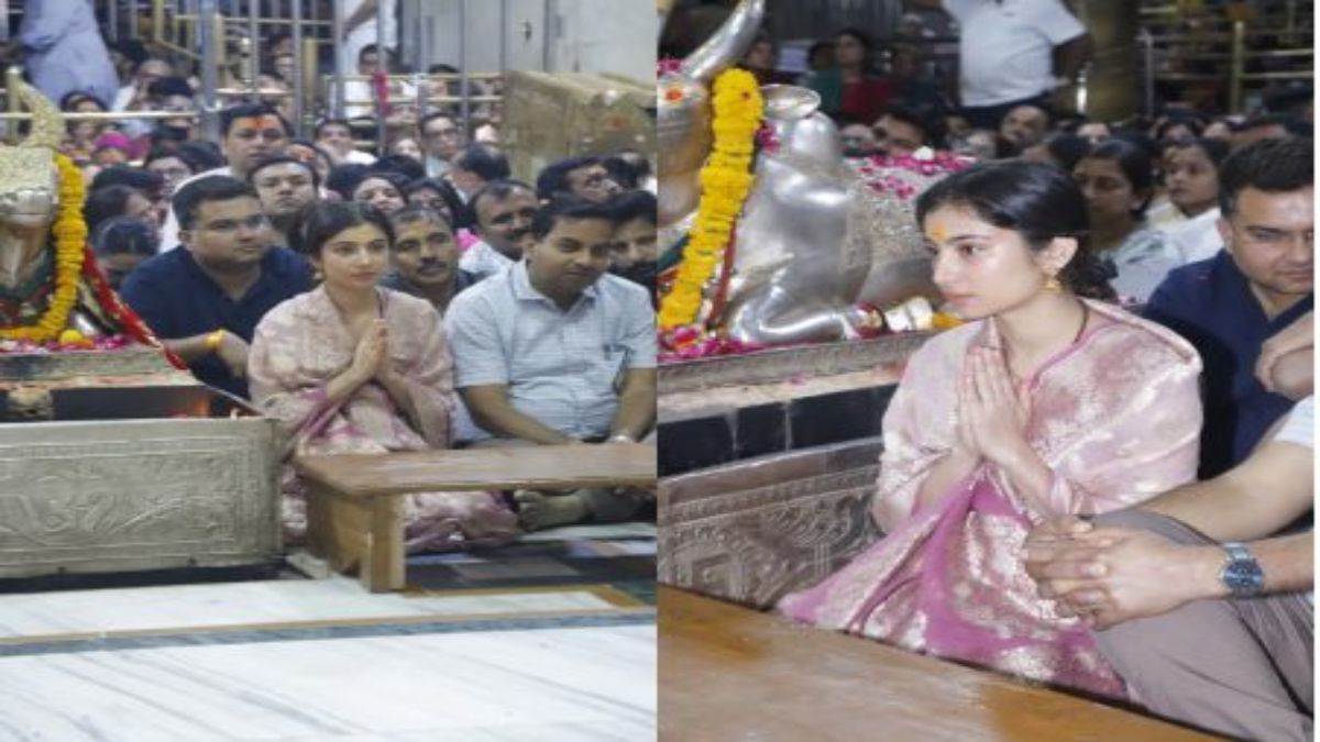 धुरंधर फिल्म की अभिनेत्री सारा अर्जुन मां सान्या के जन्मदिन पर पहुंची उज्जैनः भस्म आरती में हुई शामिल, बाबा महाकाल का लिया आशीर्वाद