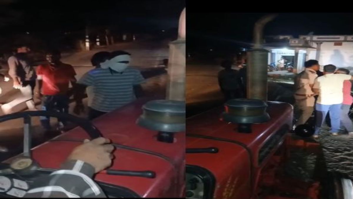 वन विभाग की टीम पर हमलाः कोयले से भरा ट्रैक्टर छुड़ाकर फरार हो गया माफिया, वीडियो वायरल