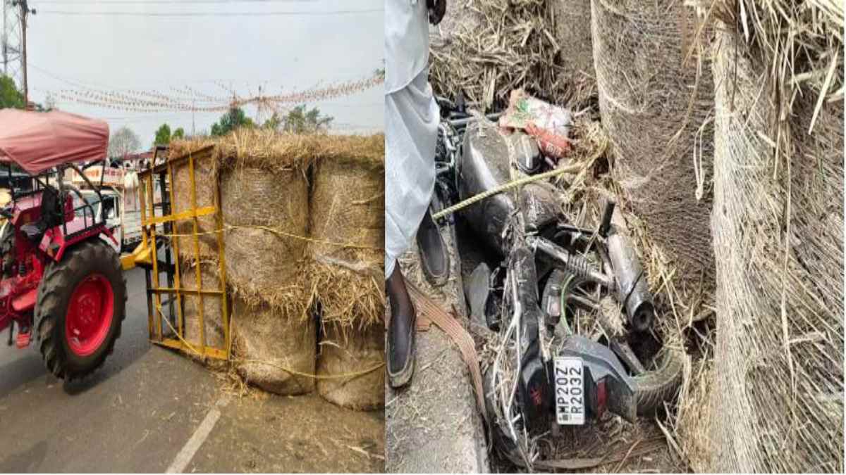 ट्रैक्टर ट्रॉली पलटी: दो बाइक सवार युवक आए चपेट में, दोनों गंभीर, पुलिस ने ट्रैक्टर को किया जब्त