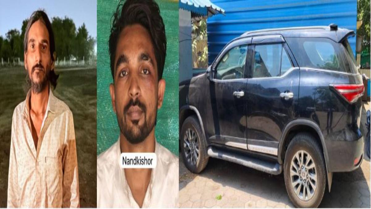 Indore crime news: पहचान छिपाकर नशे की तस्करी, लक्जरी कार से MD ड्रग्स, डिजिटल तौल मशीन बरामद