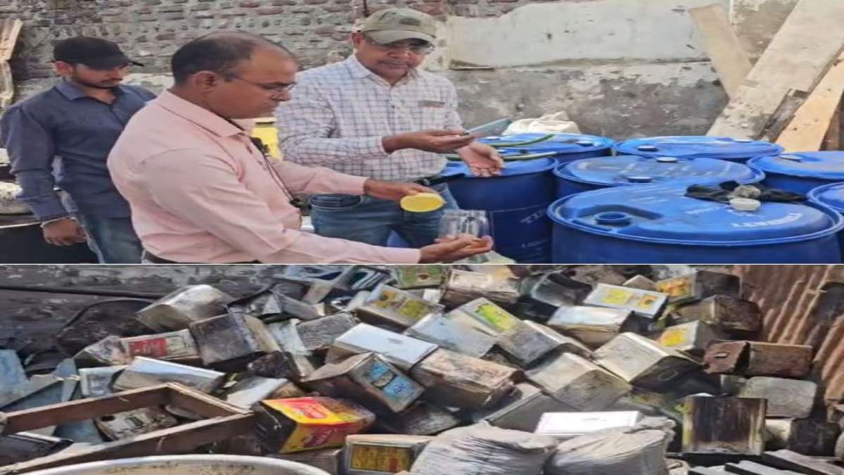 MP में नकली घी फैक्ट्री का पर्दाफाशः पशुओं की चर्बी, मांस और हड्डियों से बन रहा था, 200 किलो घी जब्त
