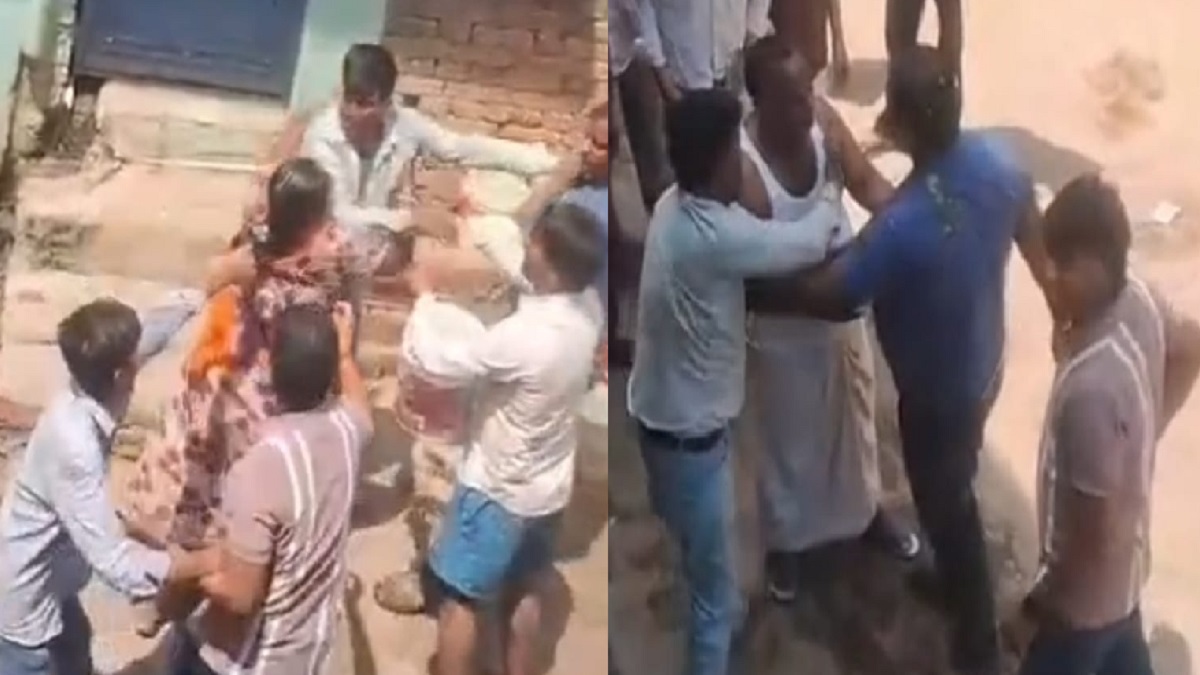 बिहार में दबंगों का तांडव: घर में घुसकर महिला व पुरुष पर जानलेवा हमला, दो गिरफ्तार