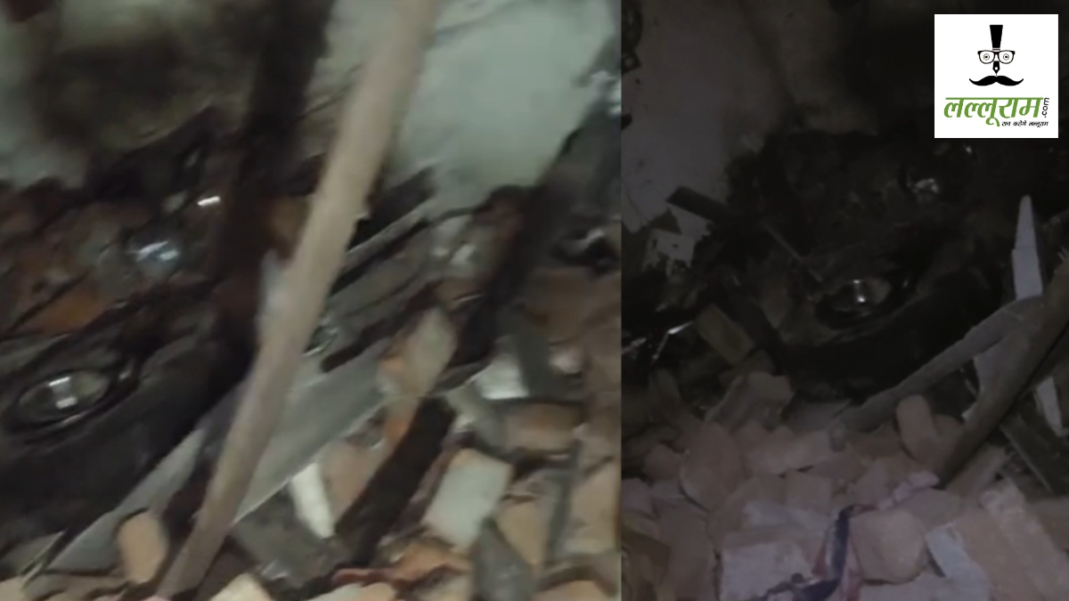 मौसम का कहर : देर रात निर्माधणीन मकान की दीवार गिरी, मलबे में दबने से दंपति और मासूम घायल