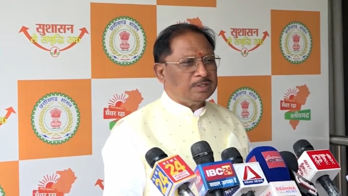 CM साय का कुनकुरी दौरा रद्द, खराब मौसम के कारण उड़ान नहीं भरा सका हेलीकॉप्टर