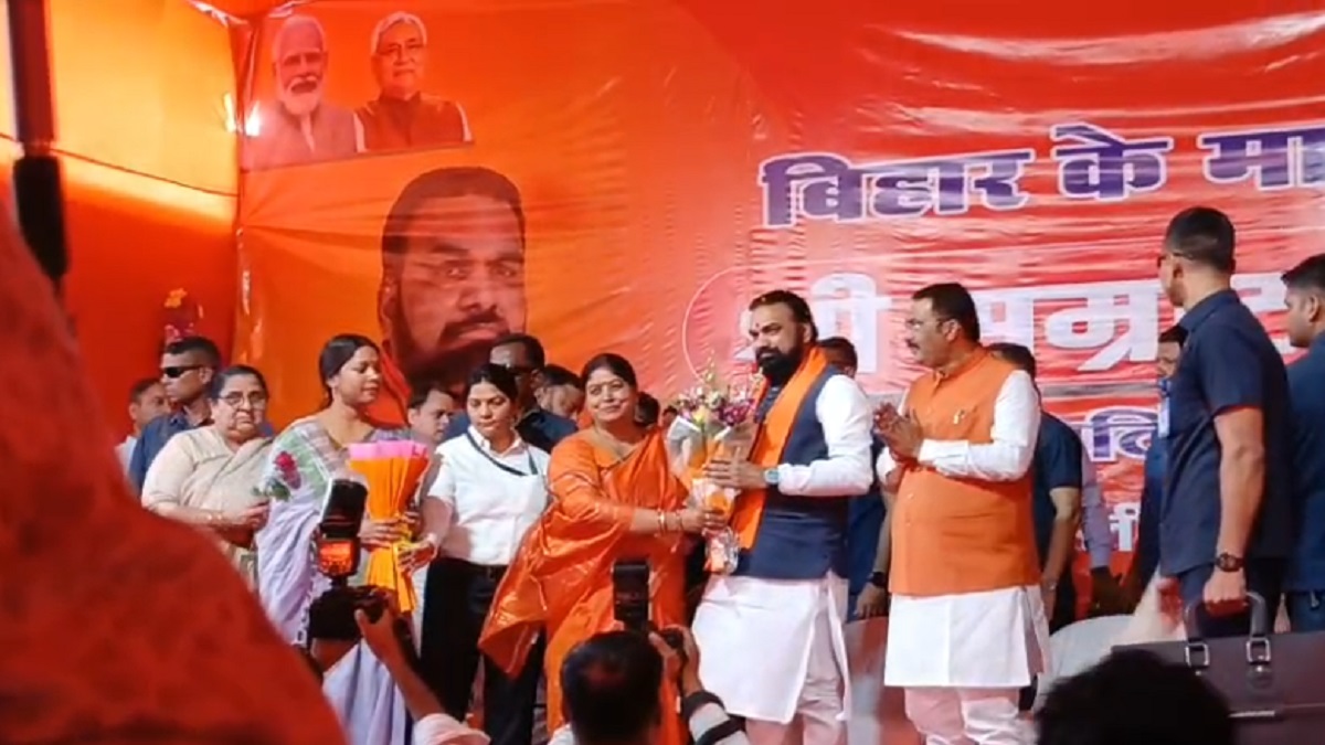 भाजपा कार्यालय में CM सम्राट चौधरी का हुआ ग्रैंड वेलकम, कार्यकर्ताओं में दिखा उत्साह