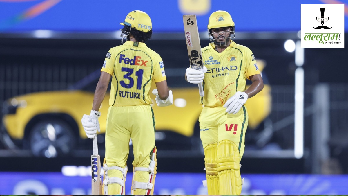 IPL 2026 : चेपॉक में CSK ने पंजाब किंग्स को 210 रन का दिया लक्ष्य, म्हात्रे ने बनाए 73 रन, वैशाख को मिले 2 विकेट