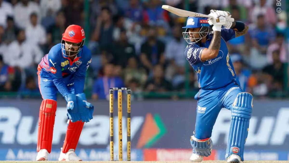 DC vs MI IPL 2026: मुंबई इंडियंस ने दिल्ली कैपिटल्स को दिया 163 रन का लक्ष्य, कप्तान सूर्या ने जड़ा अर्धशतक, मुकेश ने झटके 2 विकेट
