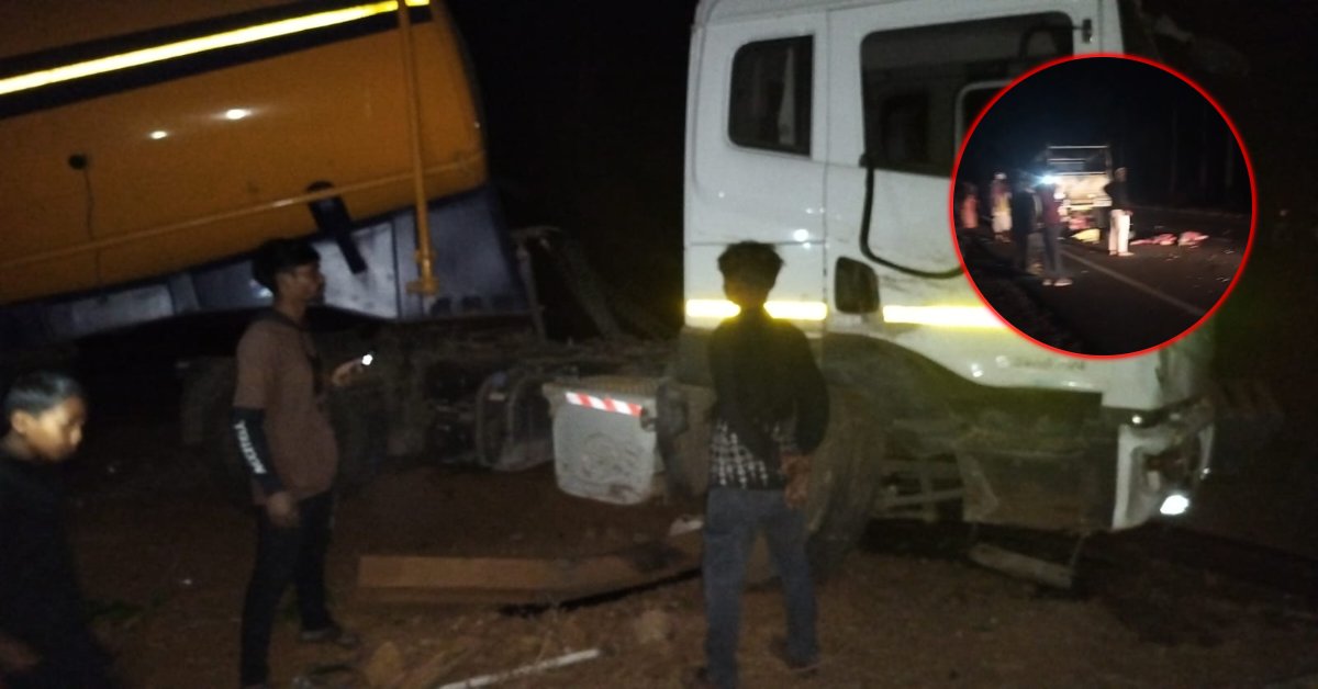 डिंडोरी में बड़ा हादसा: कैप्सूल कंटेनर ने रौंदा, 5 लोगों की दर्दनाक मौत