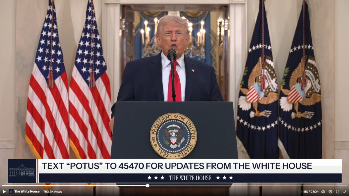 ट्रंप का राष्ट्र के नाम संबोधनः बोले- ईरान युद्ध में अमेरिका को जीत मिली, उनकी नौसेना खत्म और वायुसेना खंडहर हुई, उसे परमाणु शक्ति नहीं बनने देंगे, 2-3 हफ्ते में करेंगे तेज हमले