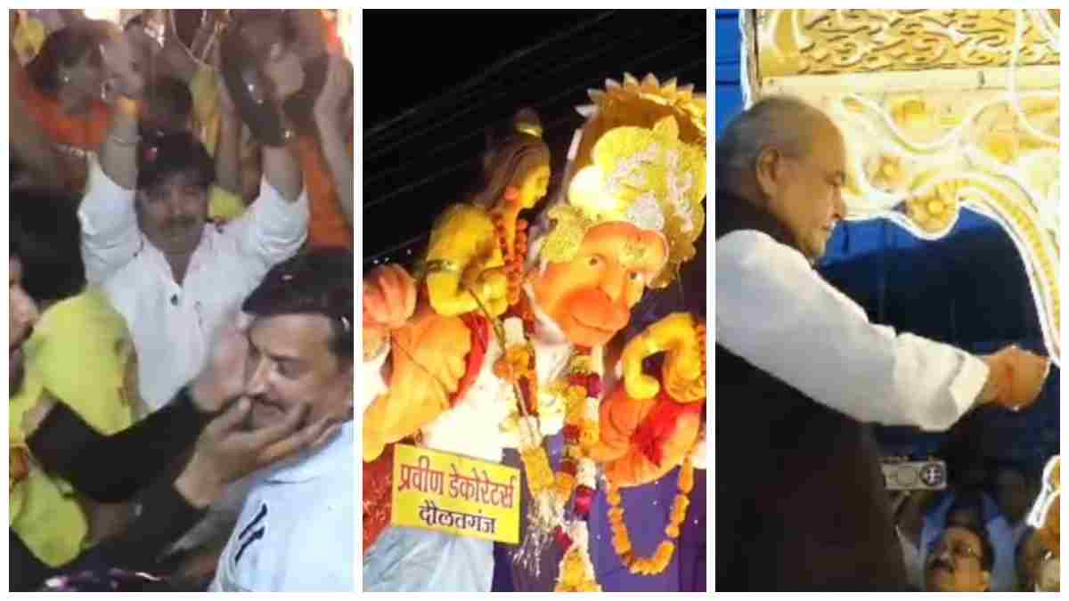 ग्वालियर में दिखा सौहार्द का अनोखा नजारा: हनुमान जन्मोत्सव पर मुस्लिम समाज ने ढोल बजाकर की फूलों की वर्षा, झांकियां बनी आकर्षण का केंद्र 