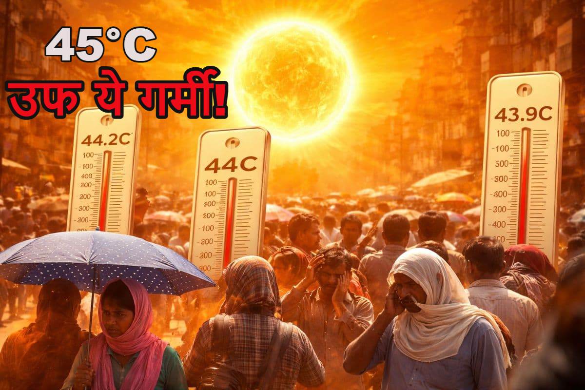 45°C का टॉर्चर: देश के कई राज्यों में गर्मी का प्रकोप, यूपी का बांदा और विदर्भ का वर्धा देश में सबसे गर्म, 8 राज्यों में रात में भी लू चल रही