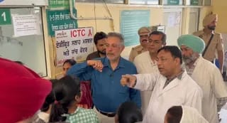 पटियाला अस्पताल में महिला को थप्पड़! मंत्री का अचानक छापा, मचा हड़कंप
