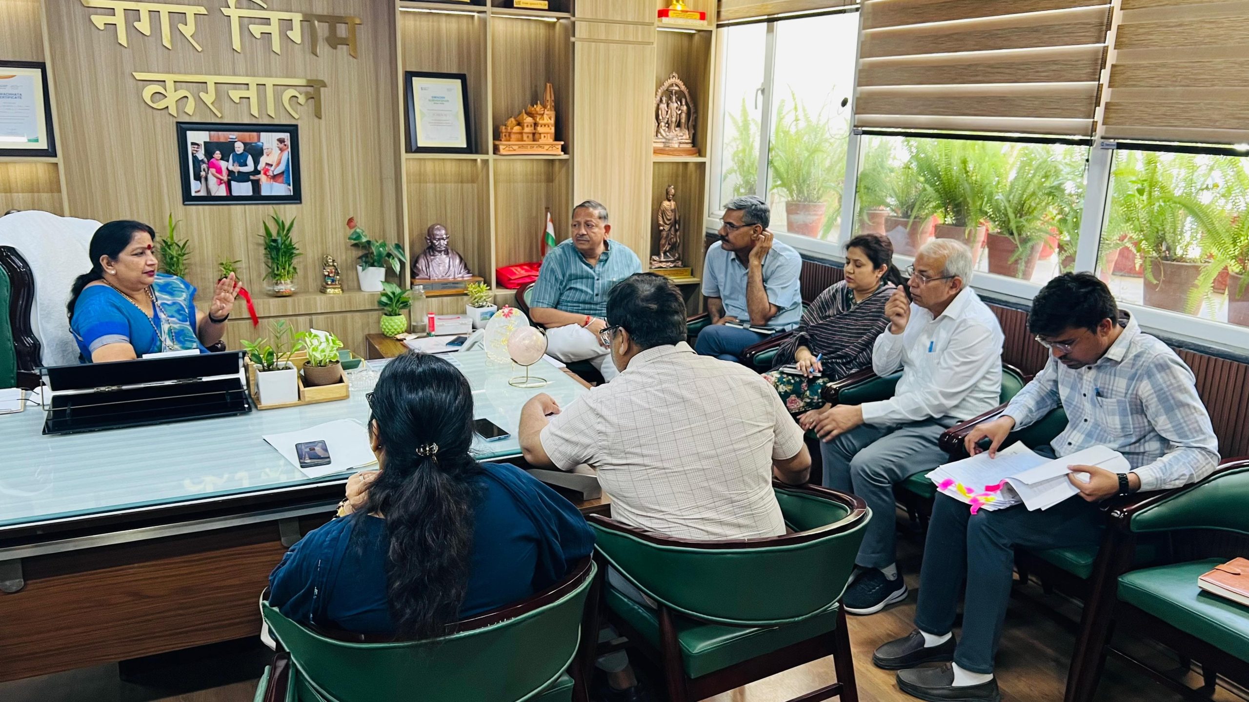 करनाल को स्मार्ट और स्वच्छ शहर बनाने की दिशा में बड़ा कदम, महापौर ने तैयार किया व्यापक रोडमैप