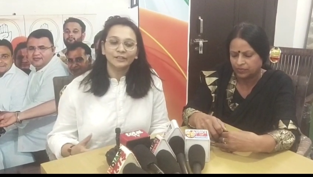 पानीपत में कांग्रेस की प्रेस वार्ता, महिला आरक्षण समेत कई मुद्दों पर भाजपा सरकार घिरी