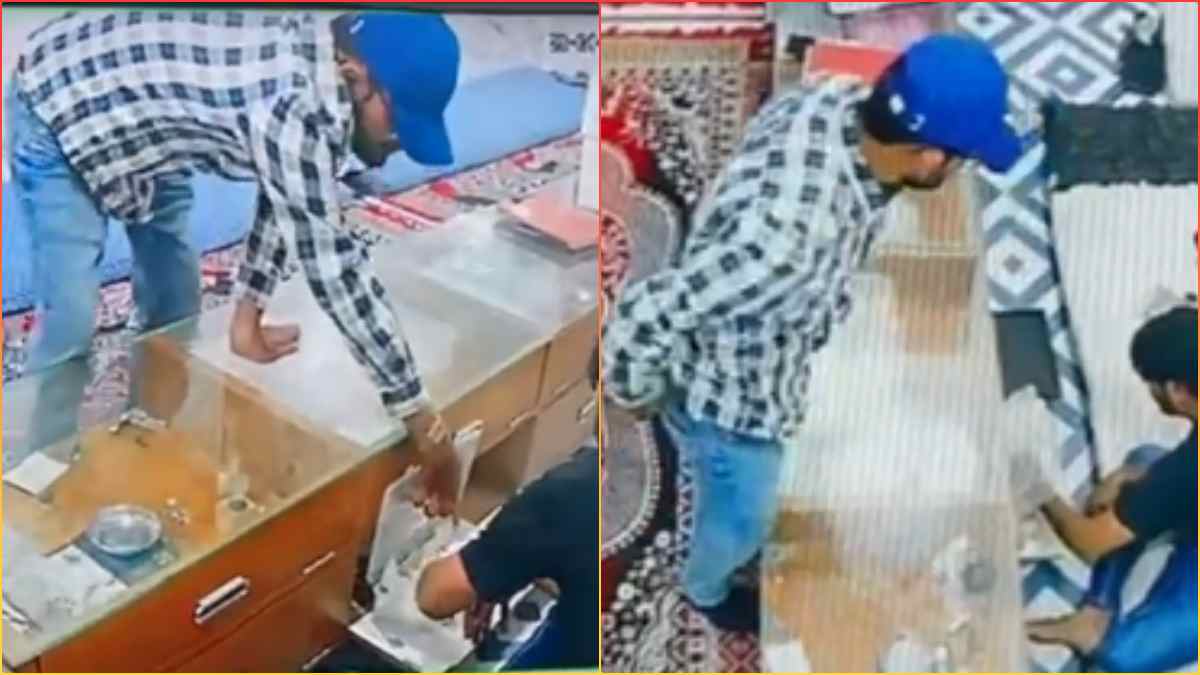इंदौर में ज्वेलरी शॉप पर ग्राहक बनकर आया चोर, ‘नजरबंद’ कर ले उड़ा 6 लाख के जेवर