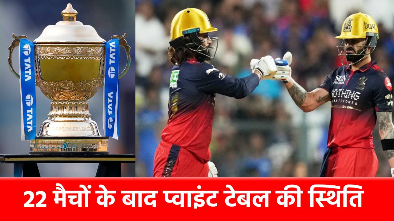 IPL 2026 Points Table: CSK की जीत से KKR को बड़ा झटका…पॉइंट टेबल की बदल गई तस्वीर, 22 मैचों के बाद कौन है नंबर 1?