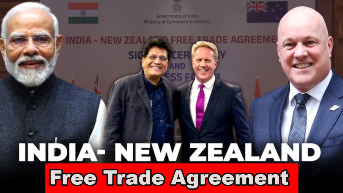 India-NZ Free Trade: भारत-न्‍यूजीलैंड फ्री ट्रेड एग्रीमेंट पर लगी मुहर, आएगा 20 अरब डॉलर का निवेश, 5000 भारतीयों को मिलेगा वर्किंग वीजा