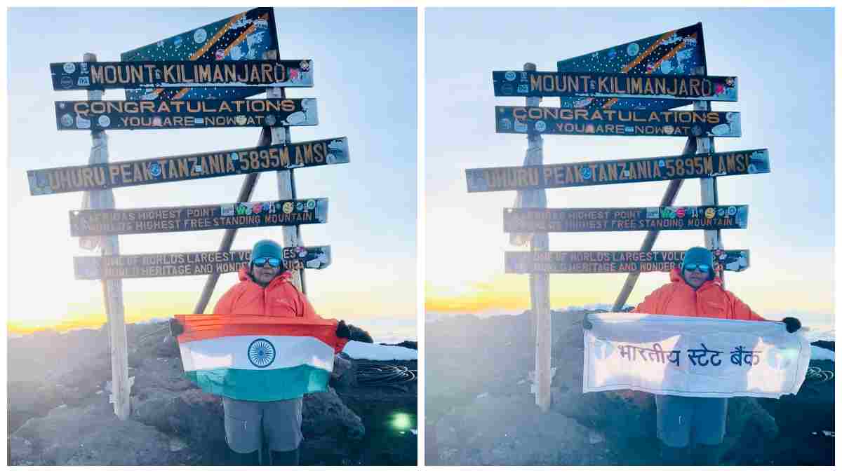 जबलपुर की बेटी ने किया कमाल: 56 साल की उम्र में माउंट किलिमंजारो पर फहराया तिरंगा, SBI की AGM सुनीता सिंह ने रचा नया इतिहास