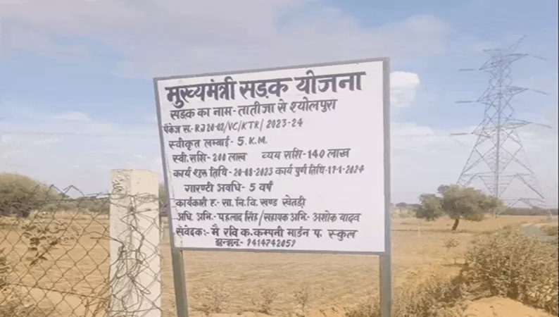 Rajasthan News: फाइलों में बना दी 2 करोड़ की सड़क, जब ग्रामीणों ने सड़क देखी तो उड़ गए होश!