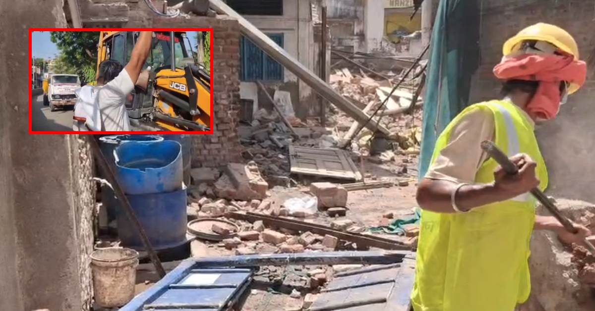 चर्बी-चमड़ी और हड्डियों के कारोबार पर एक्शन: खंडवा में 5 हजार स्क्वायर फीट में बनी अवैध फैक्ट्री ध्वस्त, इस कंपनी की आड़ में चल रहा था पूरा खेल