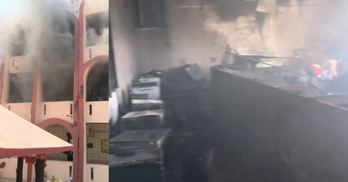 DAV स्कूल में आग का तांडव: कंप्यूटर लैब जलकर राख, सुरक्षा के इंतजाम में दिखी चूक