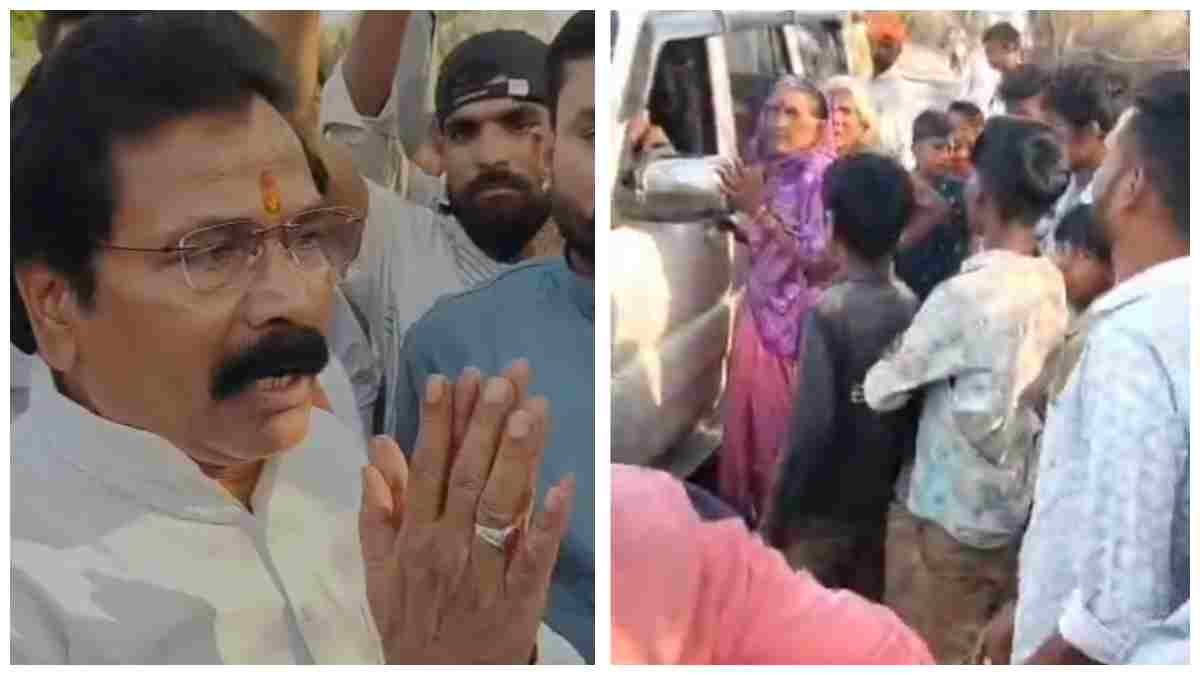 गांव में पानी-सड़क जैसी बुनियादी सुविधाओं का अभाव: ग्रामीणों ने रोका विधायक का रास्ता, MLA बोले- तुम विरोध ही कर लो   