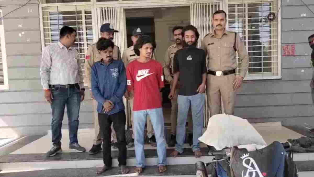 नीमच में ड्रग्स पर बड़ी कार्रवाई: 15 लाख की एमडी और डोडाचूरा के साथ 3 तस्कर गिरफ्तार, पुलिस ने घेराबंदी कर आरोपियों को दबोचा 