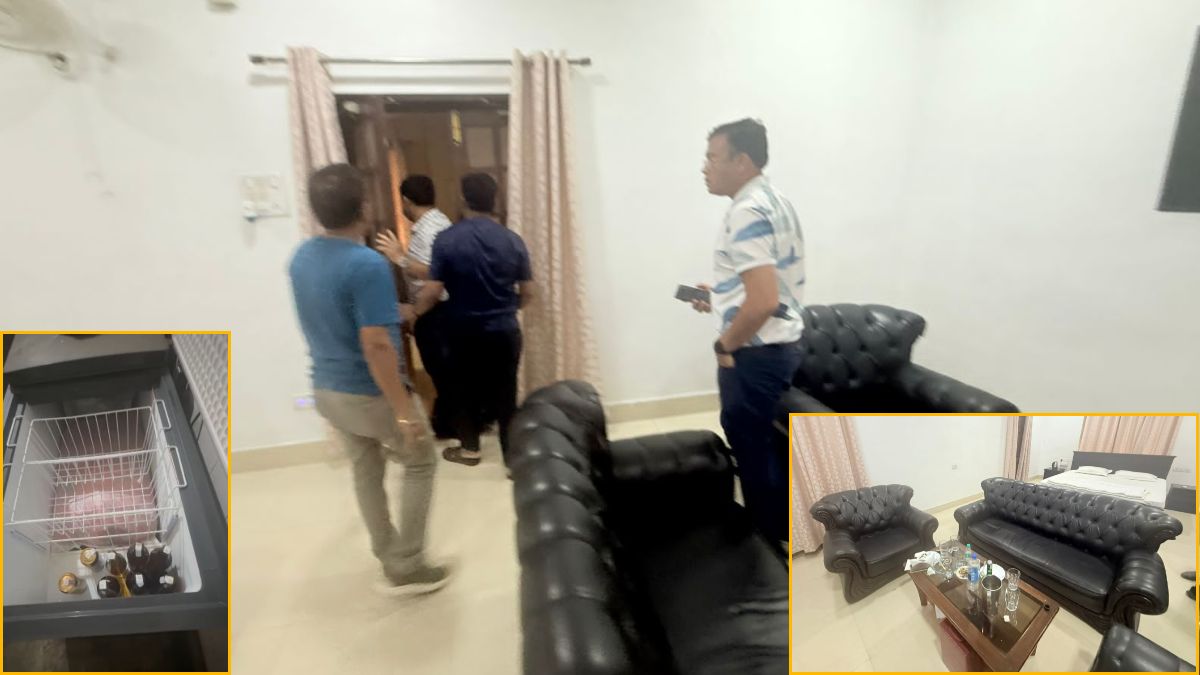 सरकारी रेस्टहाउस बना ‘दारू अड्डा’! वीआईपी रेस्टहाउस में शराब पार्टी करते दिखे अधिकारी, मंत्री ने कार्रवाई के दिए निर्देश