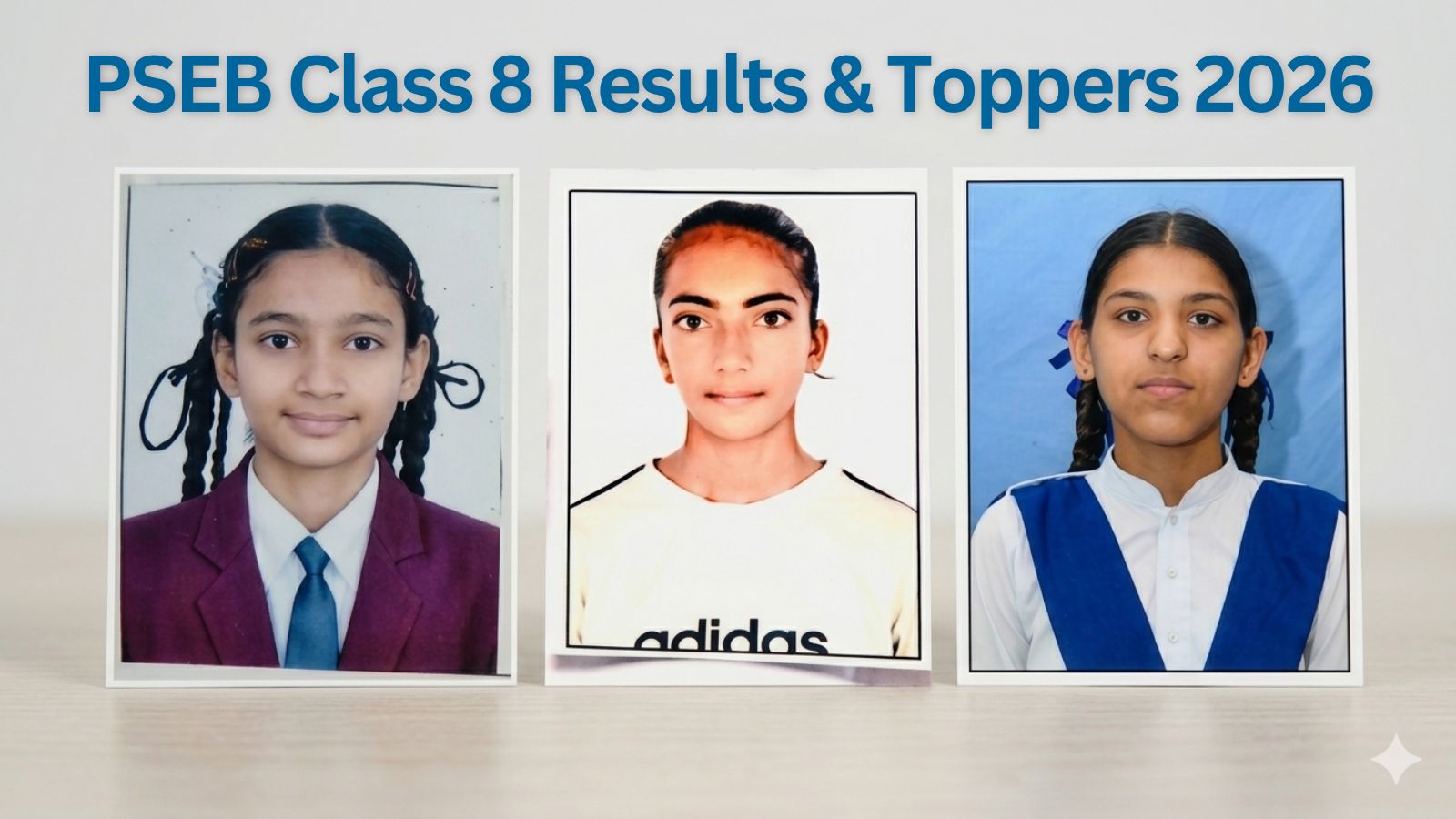 PSEB 8वीं रिजल्ट 2026 जारी: 96.51% पास, तमन्ना ने 600/600 के साथ किया टॉप