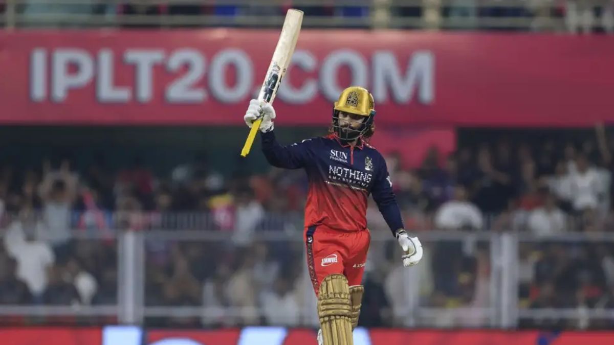 RR vs RCB IPL 2026 : बेंगलुरु ने राजस्थान को 202 रन का दिया लक्ष्य, कप्तान पाटीदार ने खेली 63 रन की तूफानी पारी