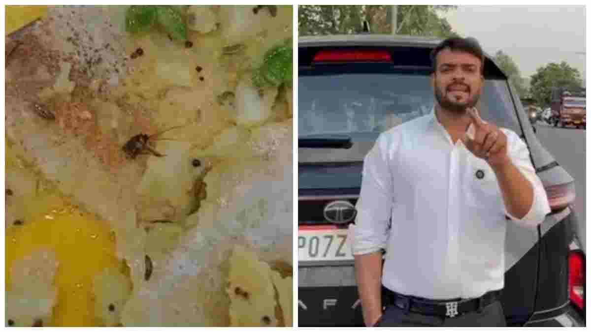 नामी रेस्टोरेंट की बड़ी लापरवाही: वकीलों की प्लेट में डोसे के साथ परोसा मरा हुआ कॉकरोच, सेहत से खिलवाड़ 