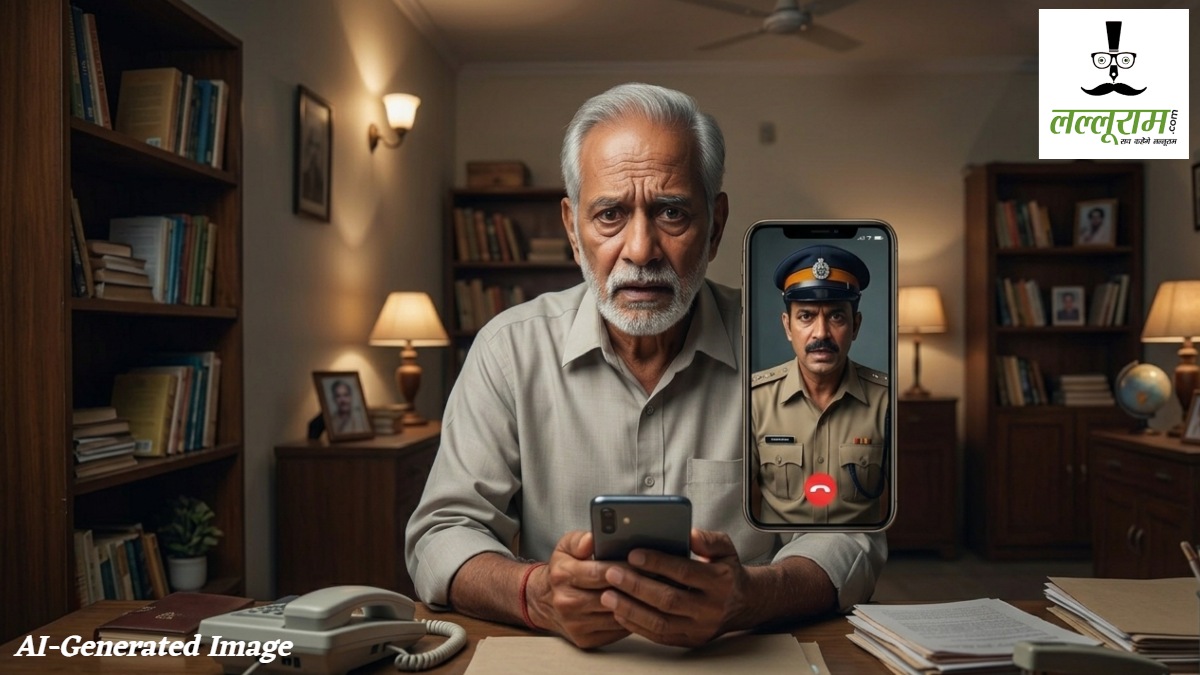Digital Arrest : नकली पुलिस बनकर रिटायर्ड इंजीनियर को किया डिजिटल अरेस्ट, रेप केस का डर दिखाकर ऐंठे 80 हजार, बेटा दिल्ली में है IES अफसर 