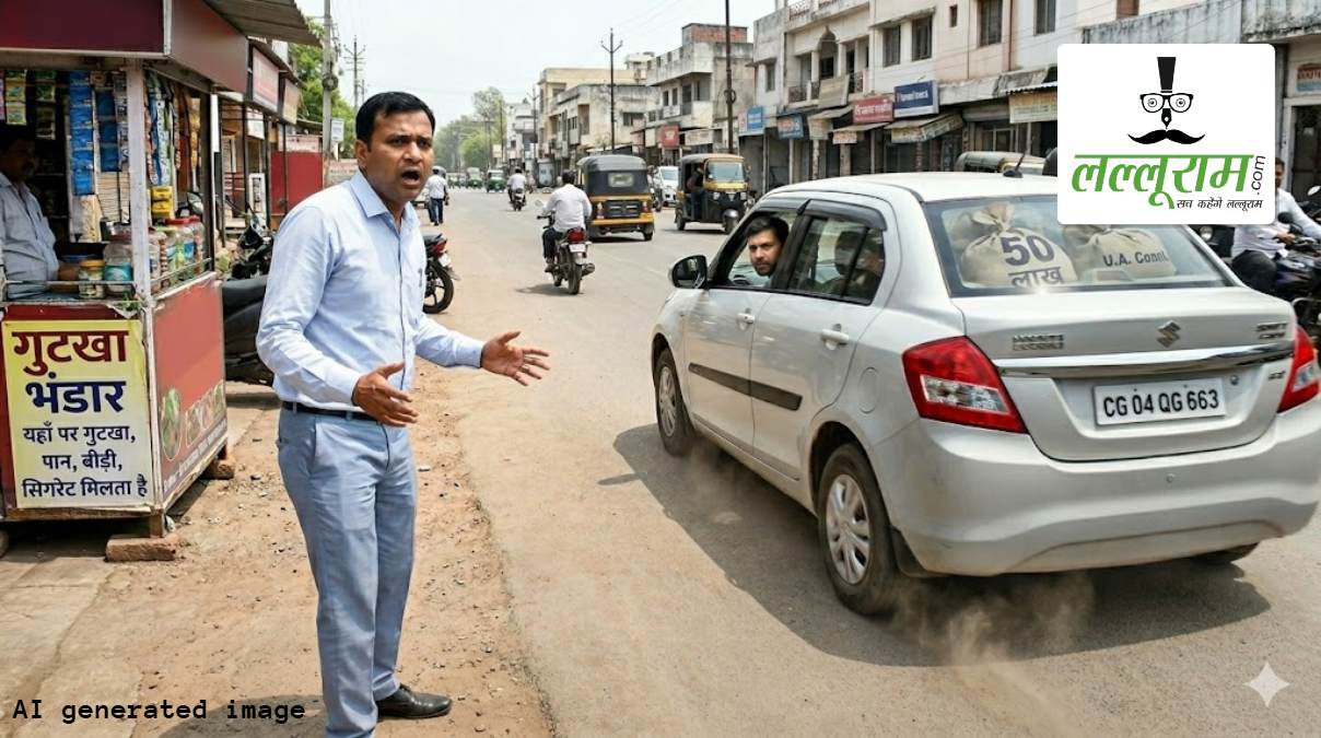 दिनदहाड़े 50 लाख की ठगी: गुटखा लाने के बहाने अकाउंटेंट को कार से उतारा, फिर पैसे लेकर ड्राइवर हुआ फरार