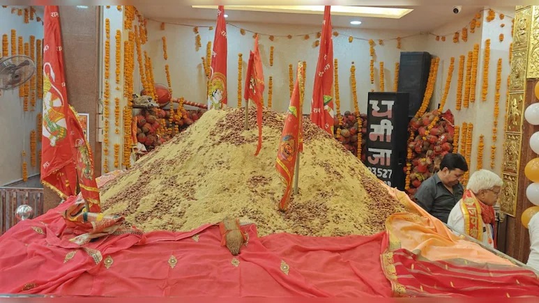 Shri Balaji Dham Sriganganagar: 25 साल से जल रही अखंड ज्योत, 160 सवामणी का हाईटेक भोग