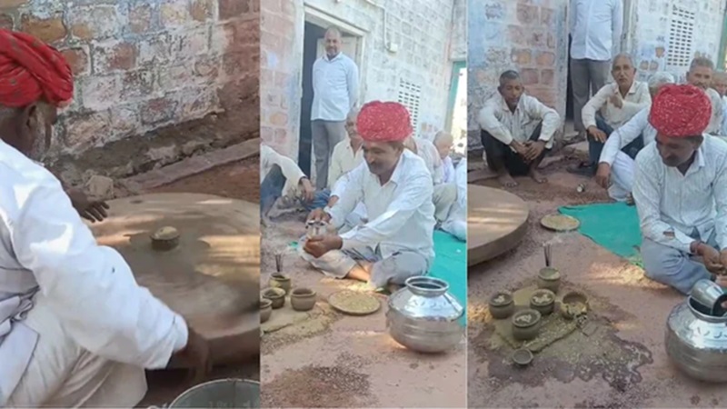 मारवाड़ में मानसून का देसी मौसम विभाग: तिंवरी में फूटे 5 घड़े, बता दी बारिश की सटीक तारीख!