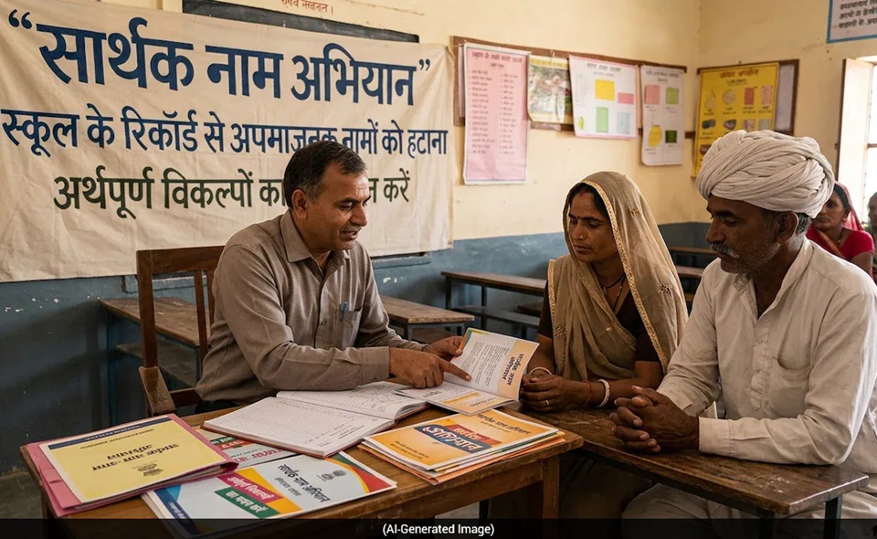 राजस्थान में बच्चों के नाम बदलने के अभियान पर लगी रोक: AI की अजीब लिस्ट देख भड़के लोग, शिक्षा विभाग ने वापस लिए कदम