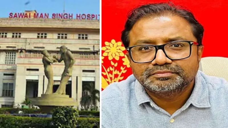 Rajasthan News: SMS अस्पताल में VIP खेल, जेल जाने के डर से भर्ती हुए डॉ. सोमदेव, सारी रिपोर्ट आई नॉर्मल; अब विभाग ने खोला मोर्चा