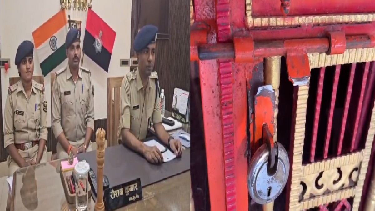 महावीर मंदिर में चोरी करने वाले 6 आरोपी गिरफ्तार, तीन की तलाश जारी, आभूषण को गलाकर बनाई ईट