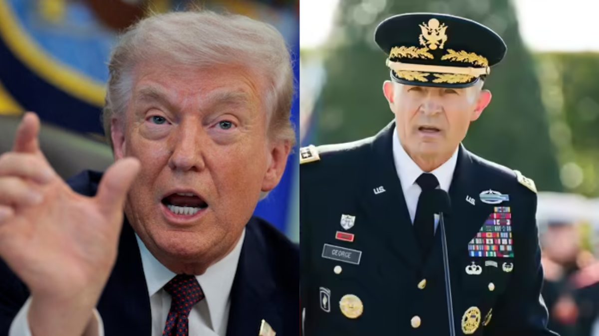 ट्रंप ने सेना प्रमुख रैंडी जॉर्ज को ‘जबरन रिटायर’ किया, ईरान से युद्ध के बीच अमेरिकी सेना में खलबली, अभी एक साल का बचा था कार्यकाल