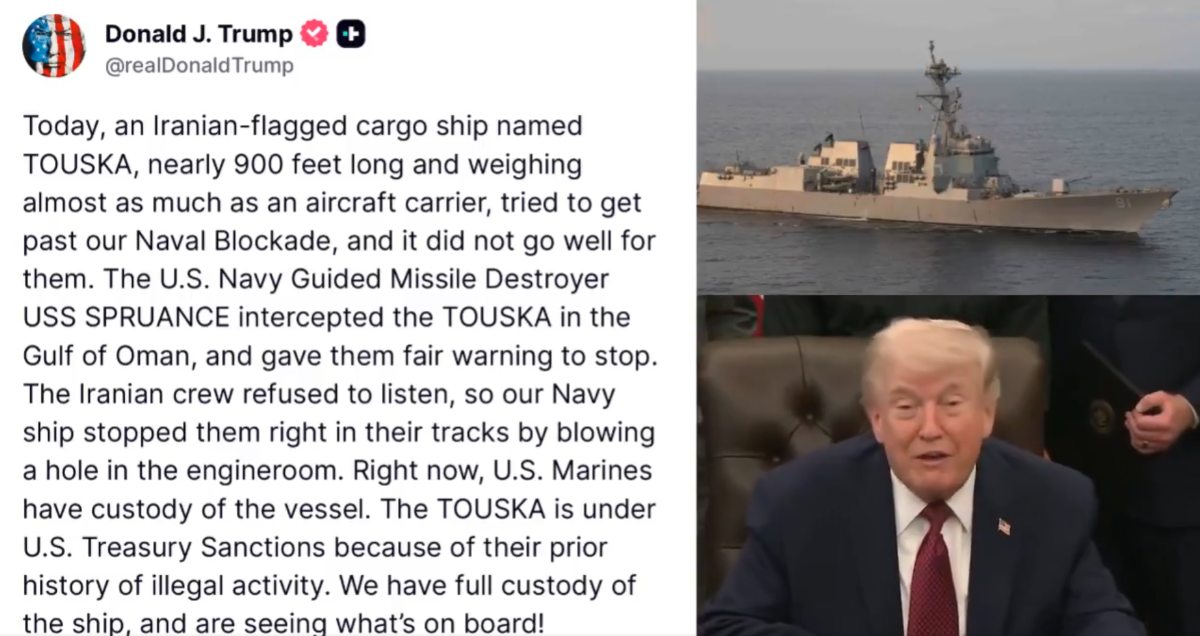 अमेरिका-ईरान युद्ध फिर शुरू! यूएस आर्मी ने चीन से आ रहे ईरानी जहाज पर कब्जा किया, भड़के तेहरान ने कहा- करारा जवाब देंगे