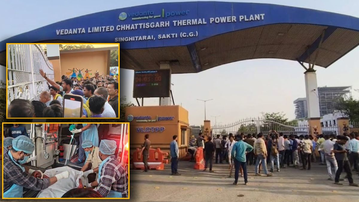 वेदांता पावर प्लांट हादसा अपडेट : मृतकों की संख्या 10 पहुंची, परिजनों का हंगामा, CM साय ने कहा- हादसे की होगी जांच